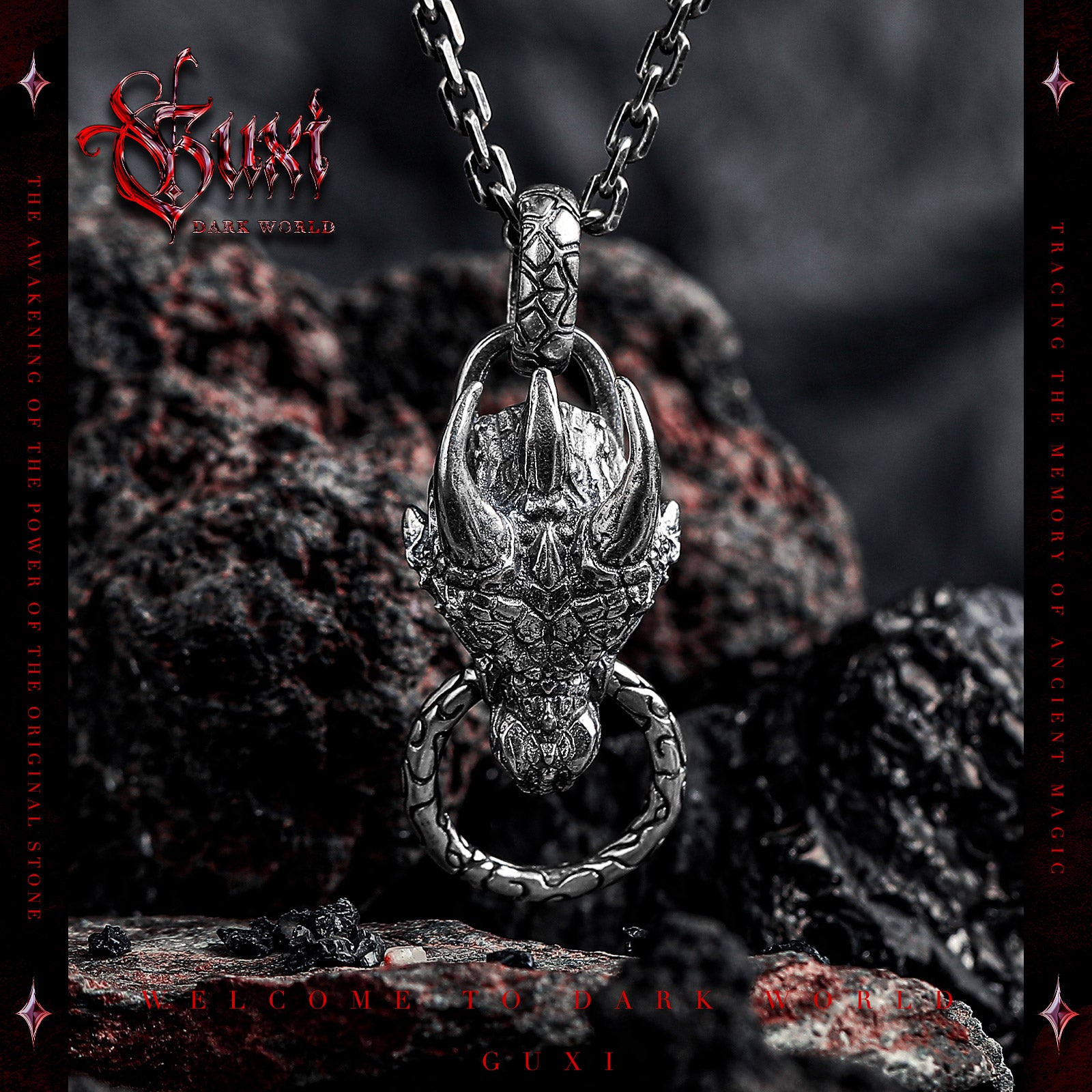 Dragon Ruins - Necklaces - pendant - Shop