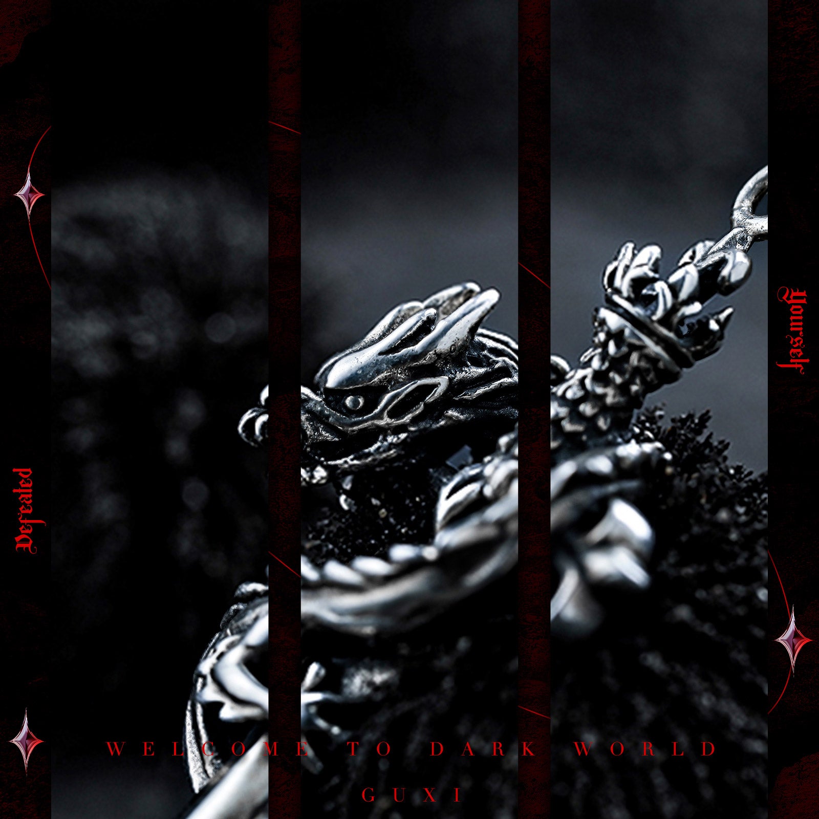 Candle Dragon - Necklaces - pendant - Shop