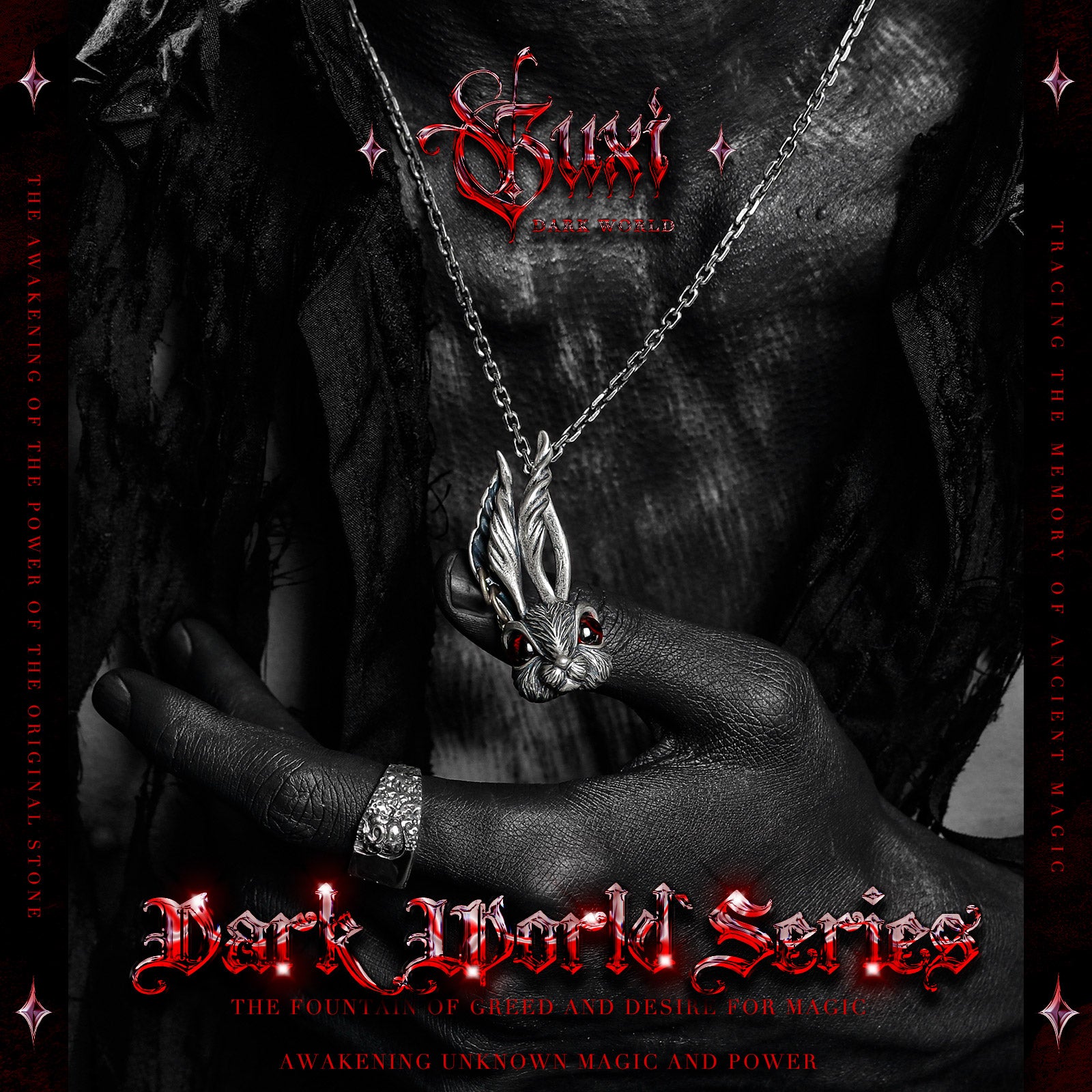 Shadow Hare - Necklaces - pendant - Shop