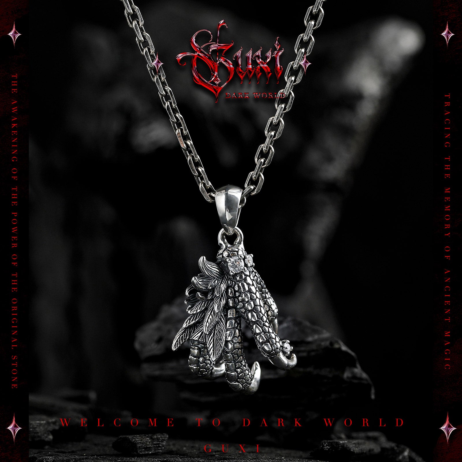 Eagle’s Grasp - Necklaces - pendant - Shop