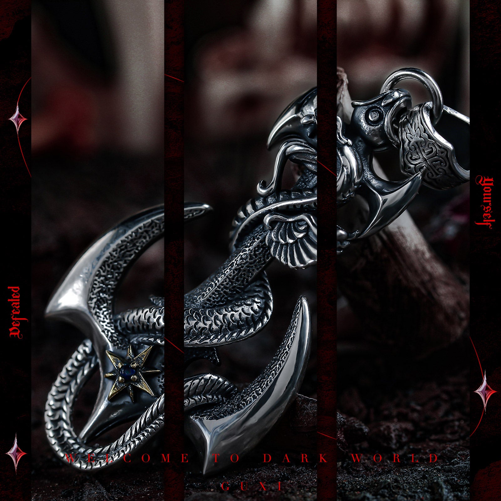 Sea Demon - Necklaces - pendant - Shop