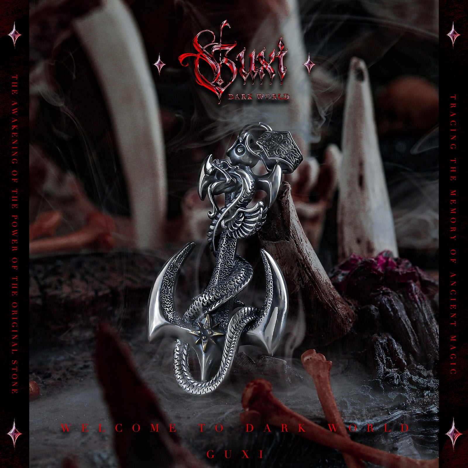 Sea Demon - Necklaces - pendant - Shop