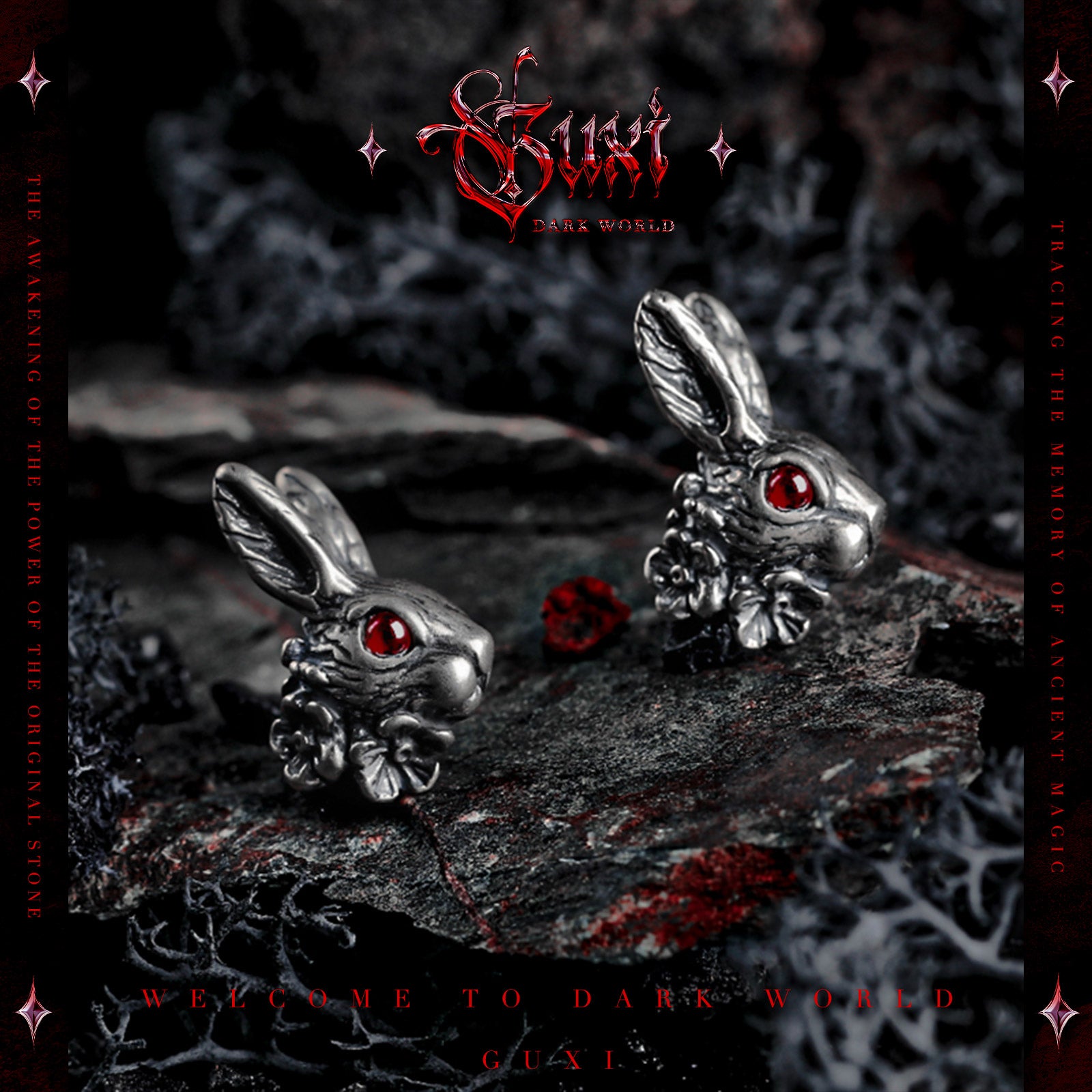 Spectral Hare - Earring - stud earrings - Shop