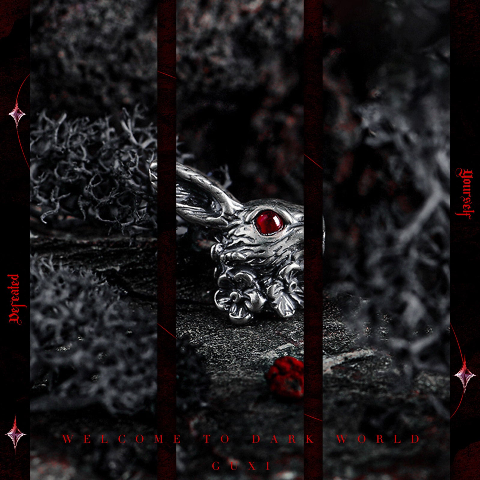 Spectral Hare - Earring - stud earrings - Shop