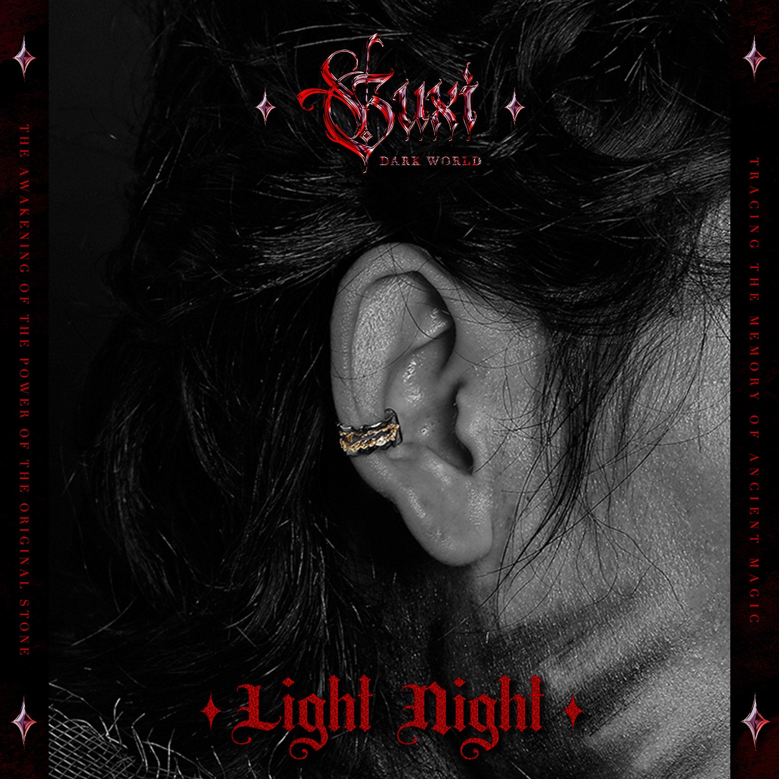 "Light Night"Golden Earrings
