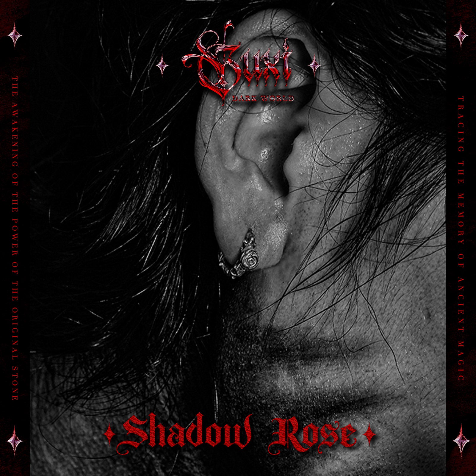 Shadow Rose - Earring - earrings - Shop