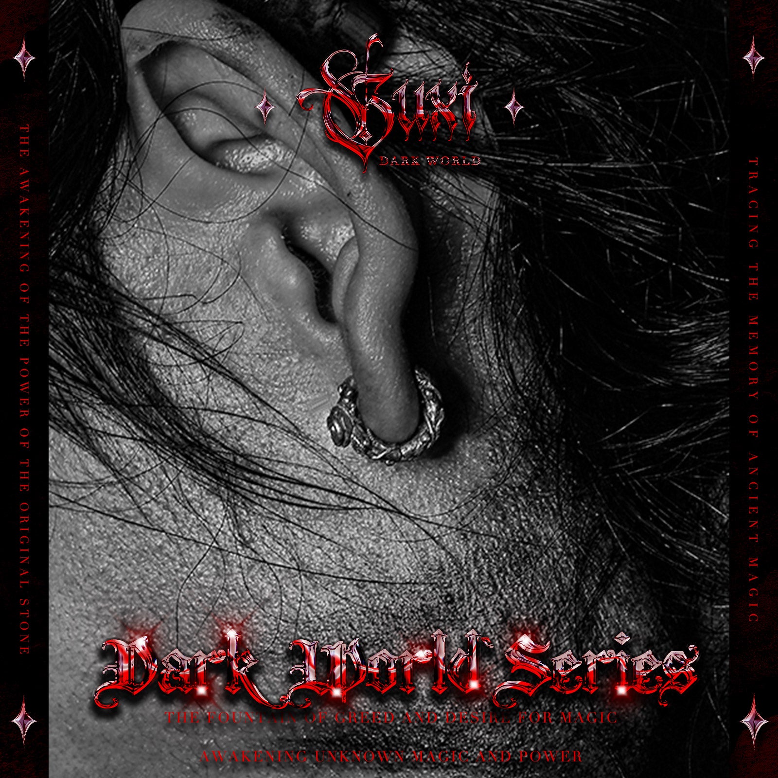 Shadow Rose - Earring - earrings - Shop