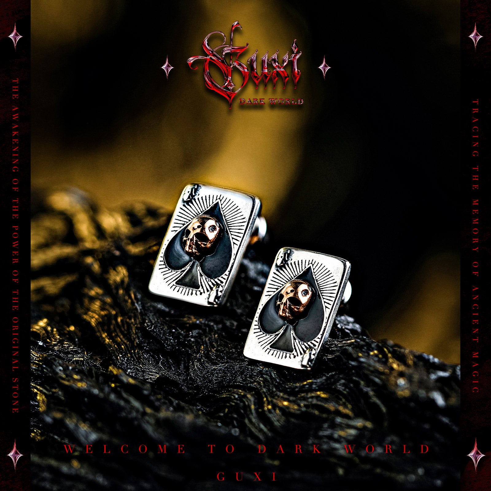 Abyssal Ace - Earring - stud earrings - Shop
