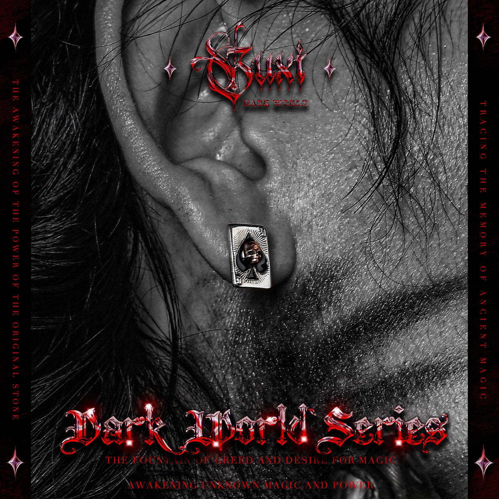 Abyssal Ace - Earring - stud earrings - Shop
