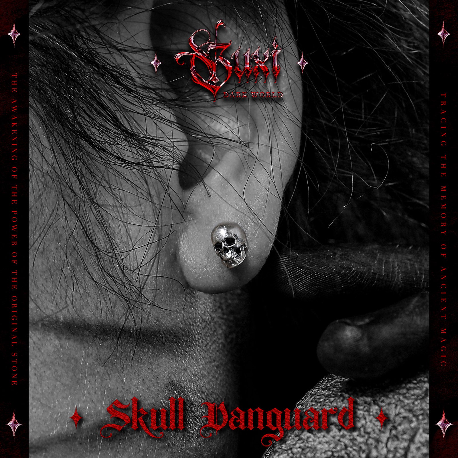 Skull Vanguard - Earring - stud earrings - Shop