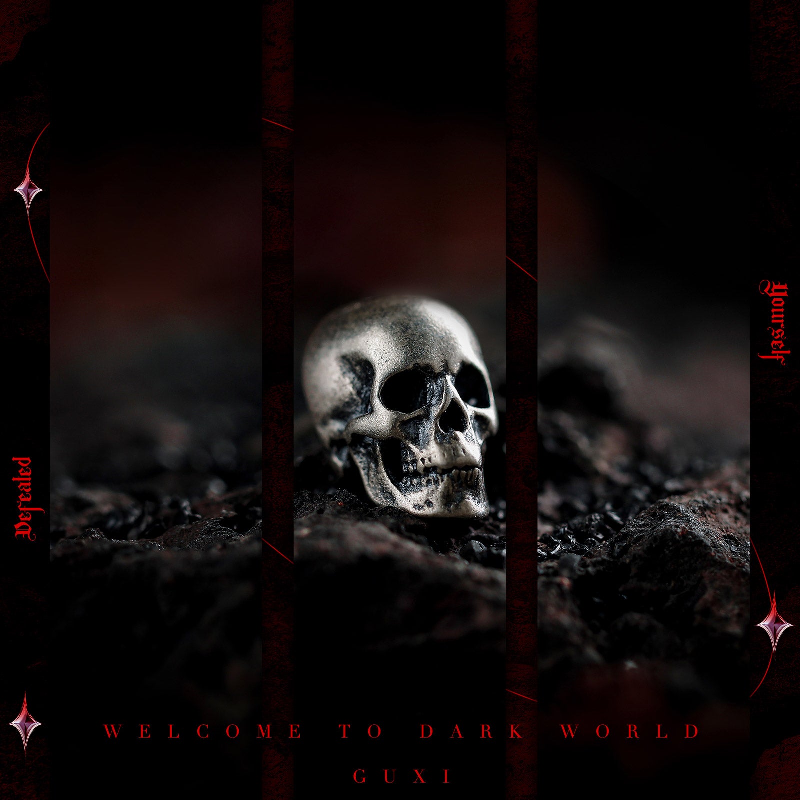 Skull Vanguard - Earring - stud earrings - Shop