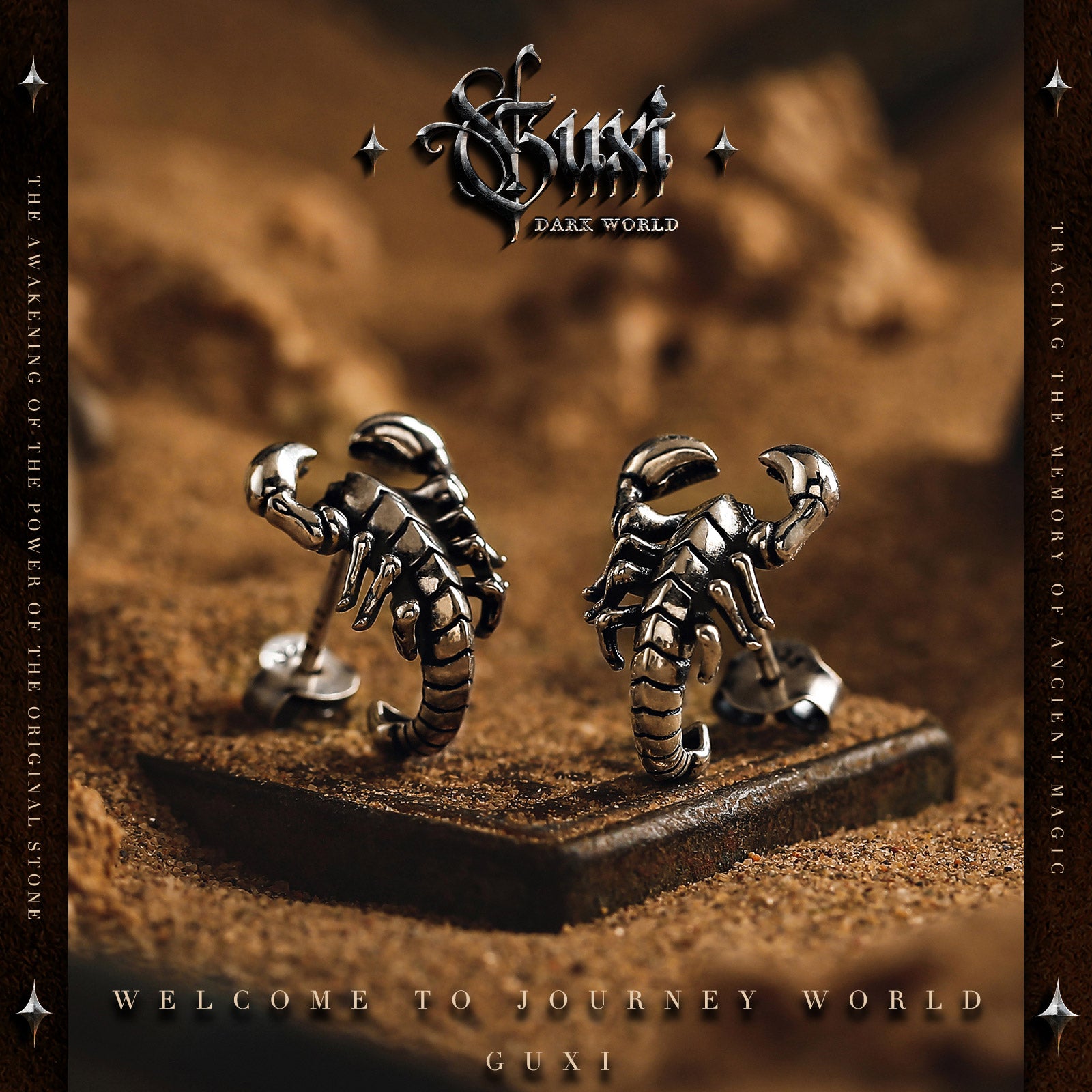 Scorpion Thorn - Earring - stud earrings - Shop