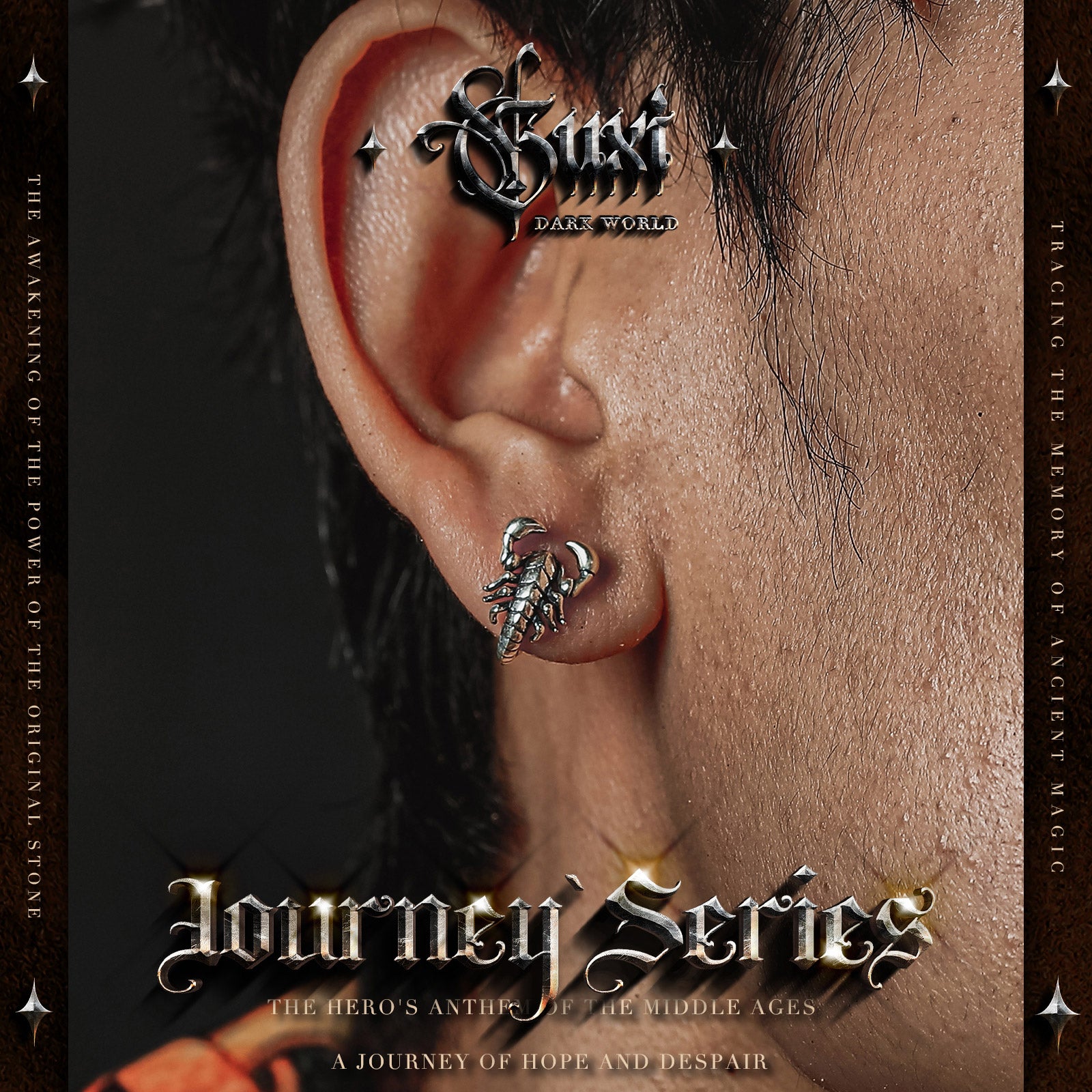 Scorpion Thorn - Earring - stud earrings - Shop