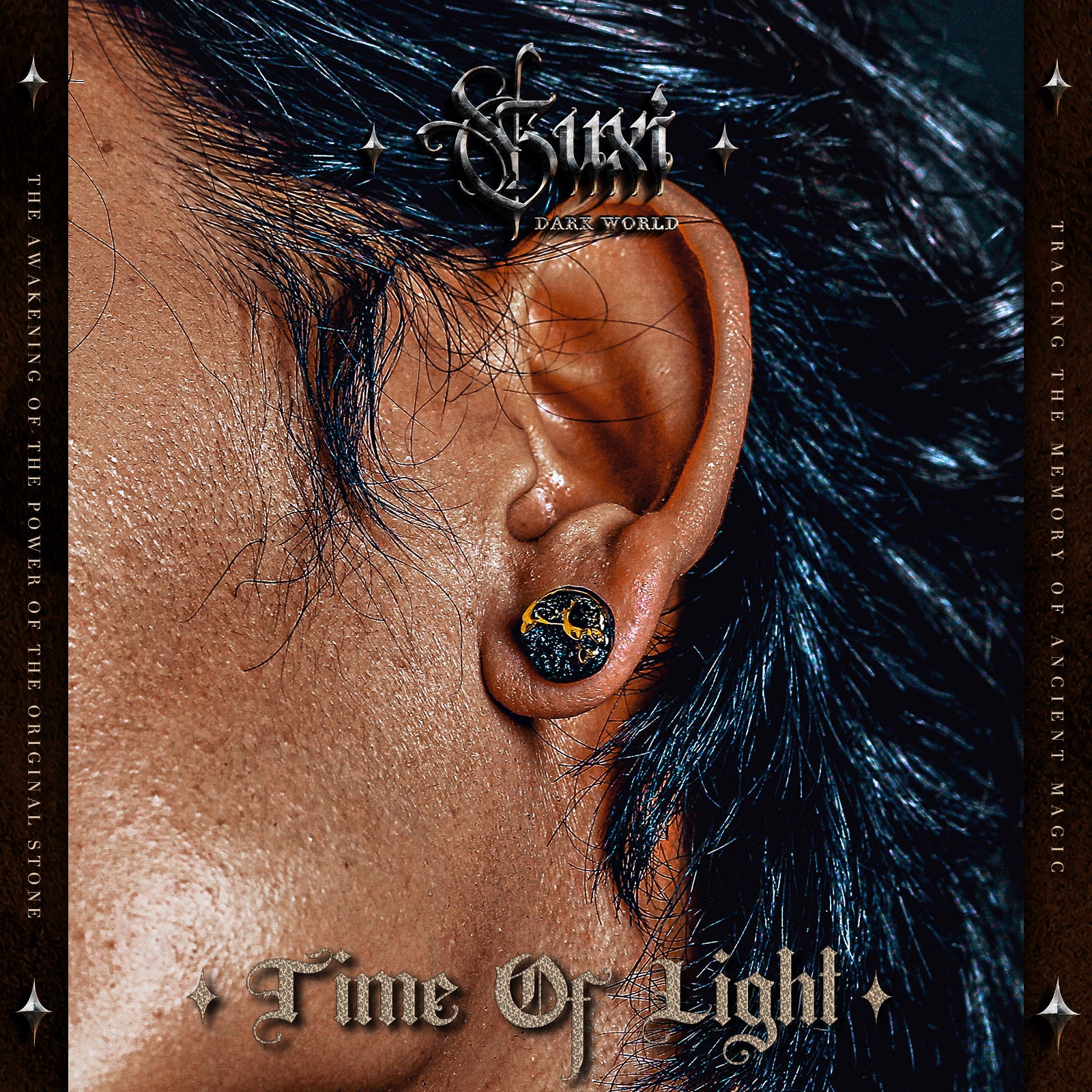 "Time of Light"black Bracelet