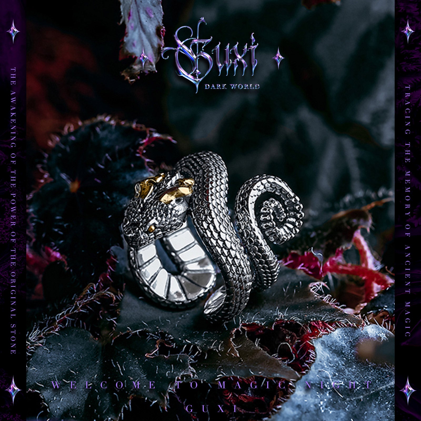 Spirit Snake - Rings - silver - Shop