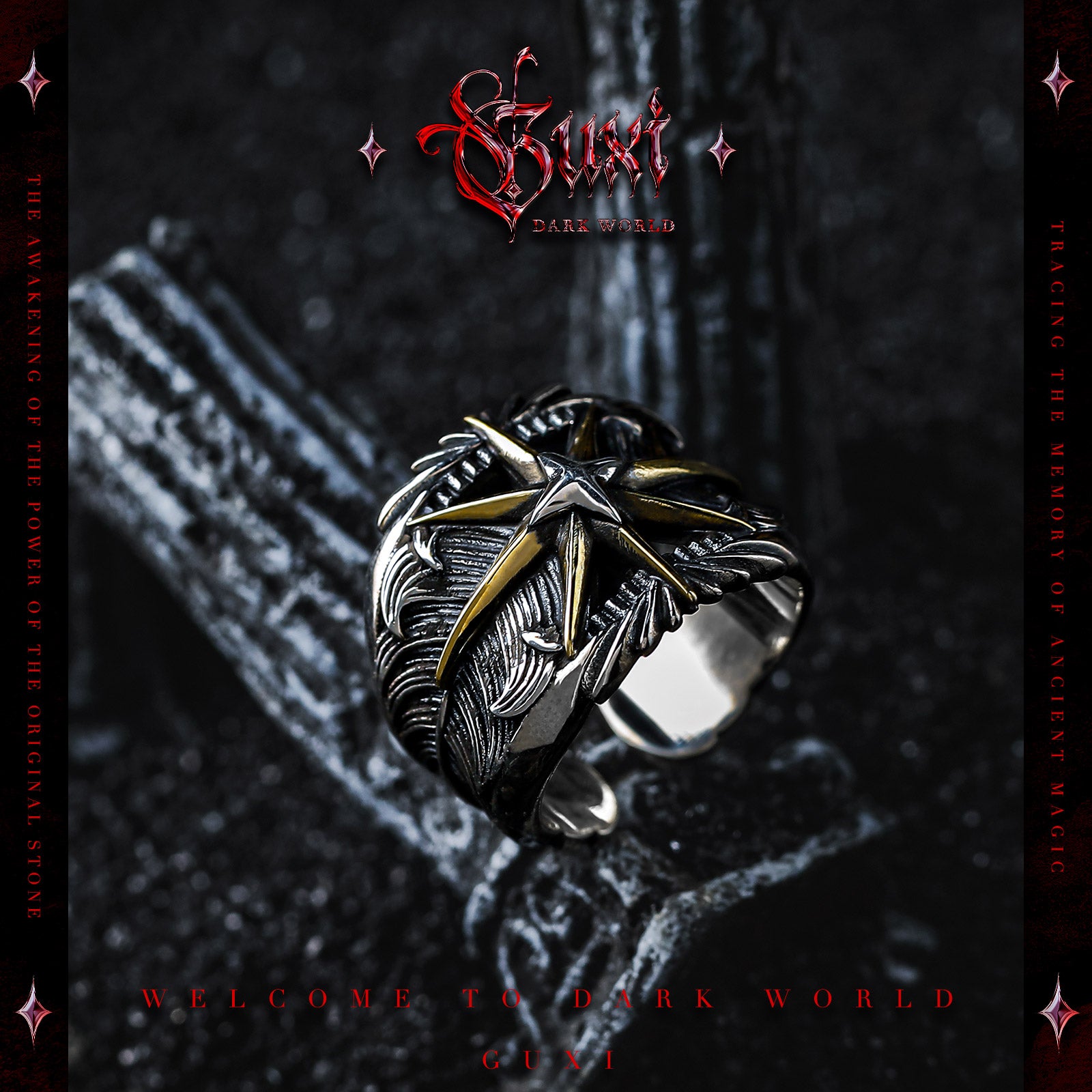 Wings of Light - Rings - silver - Shop