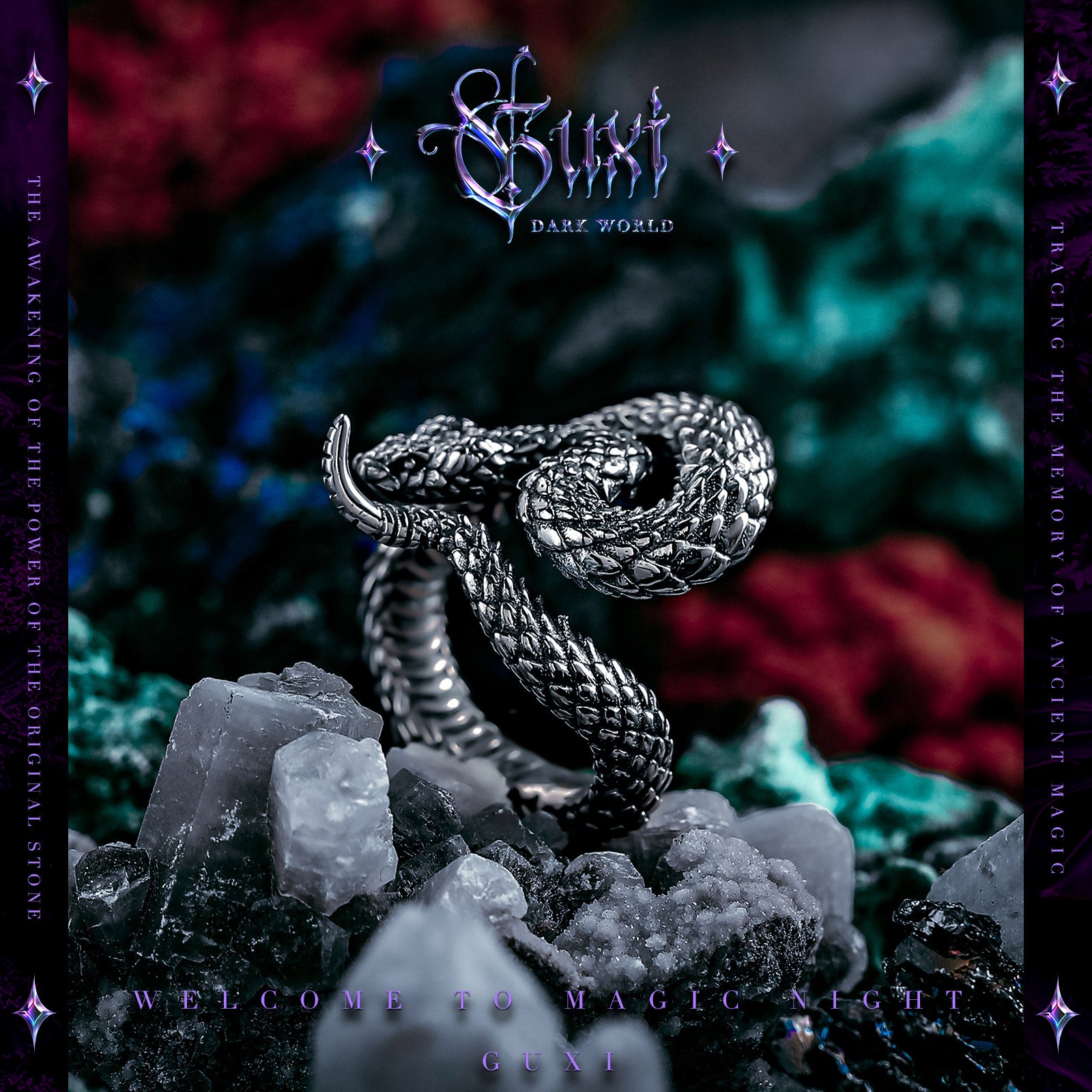 Flood Snake - Rings - silver - Shop
