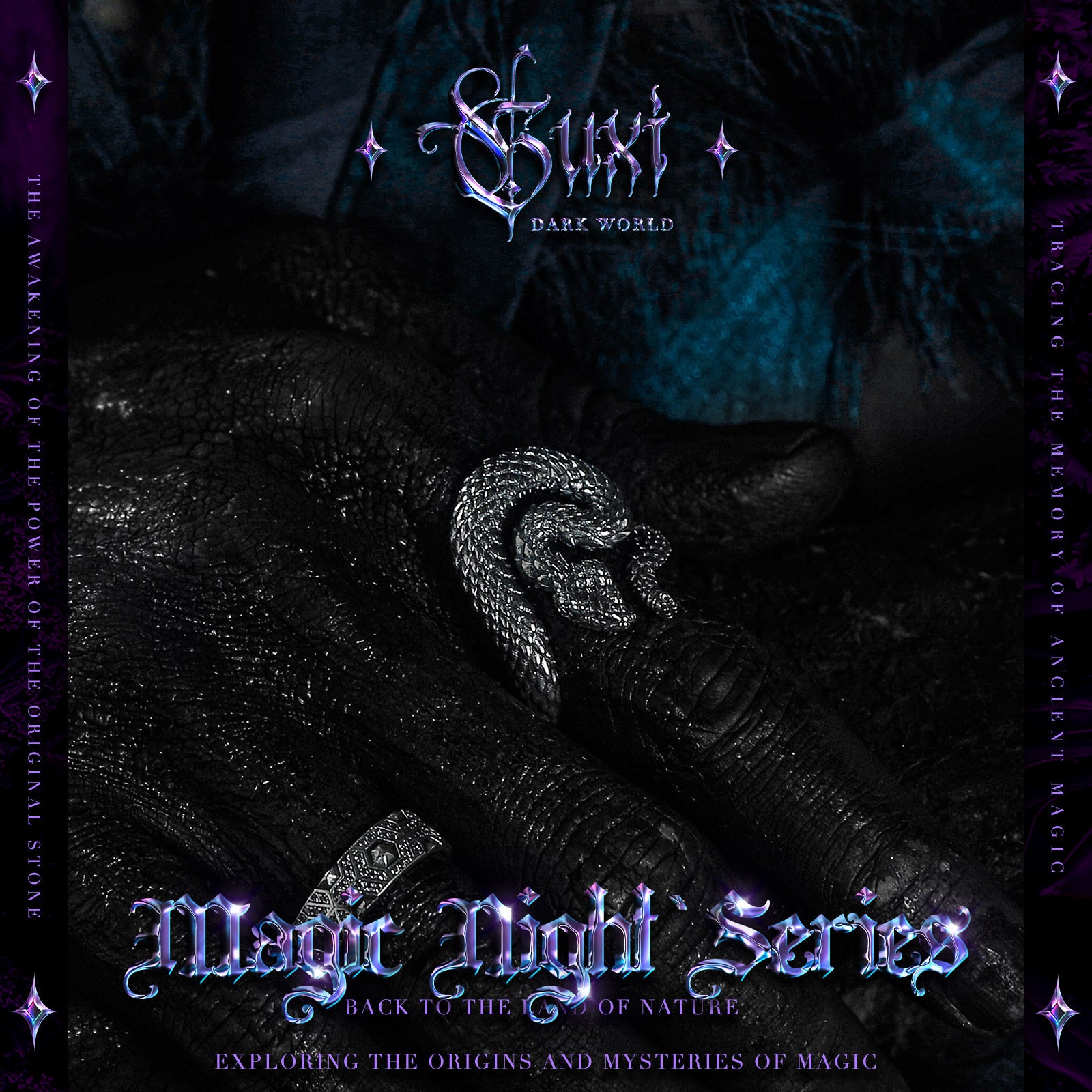 Flood Snake - Rings - silver - Shop