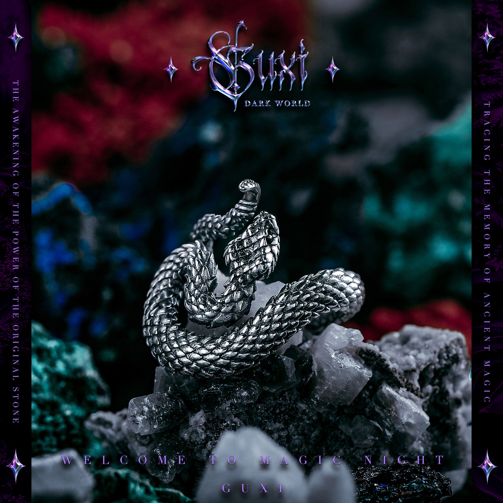 Flood Snake - Rings - silver - Shop