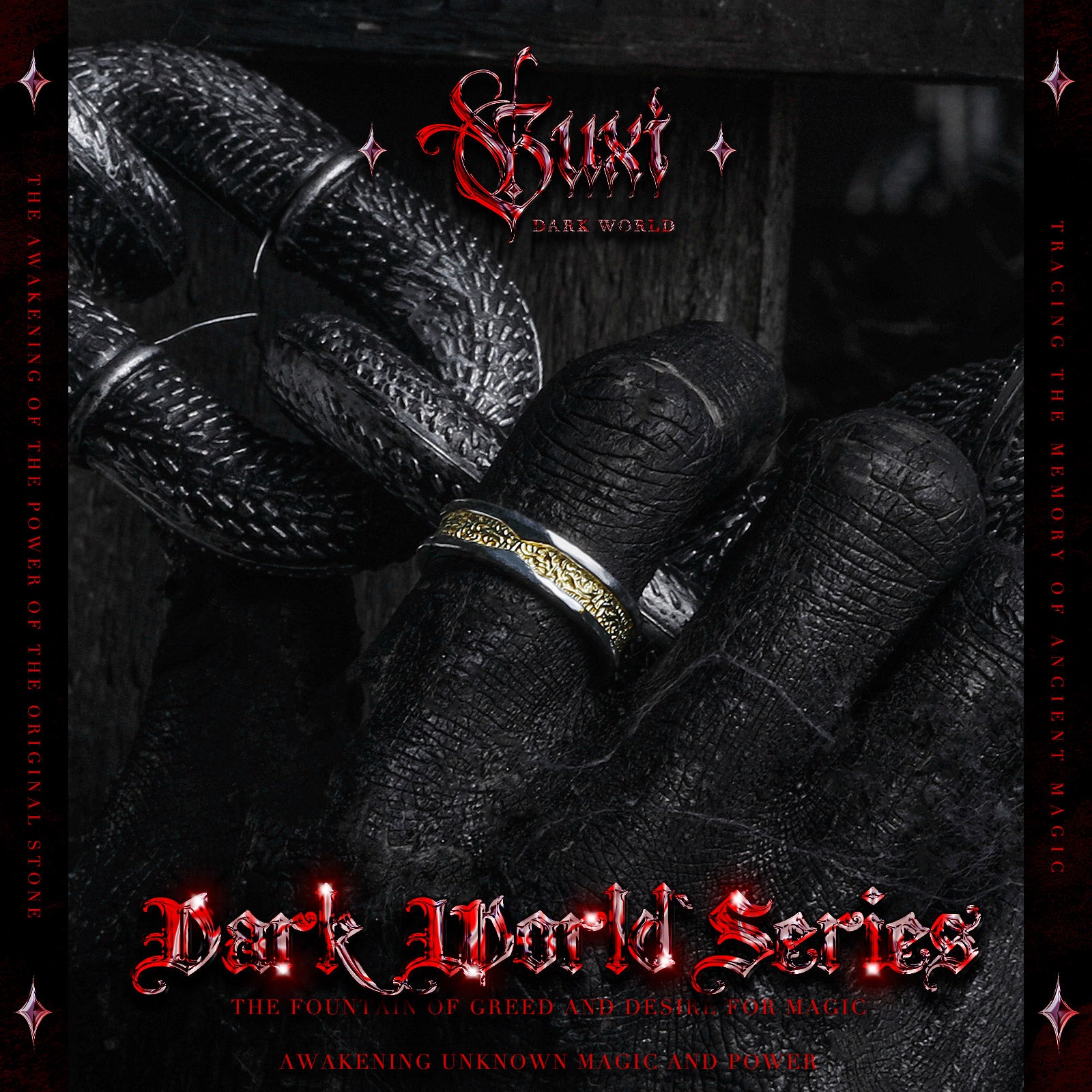 Lava Crest - Rings - silver - Shop