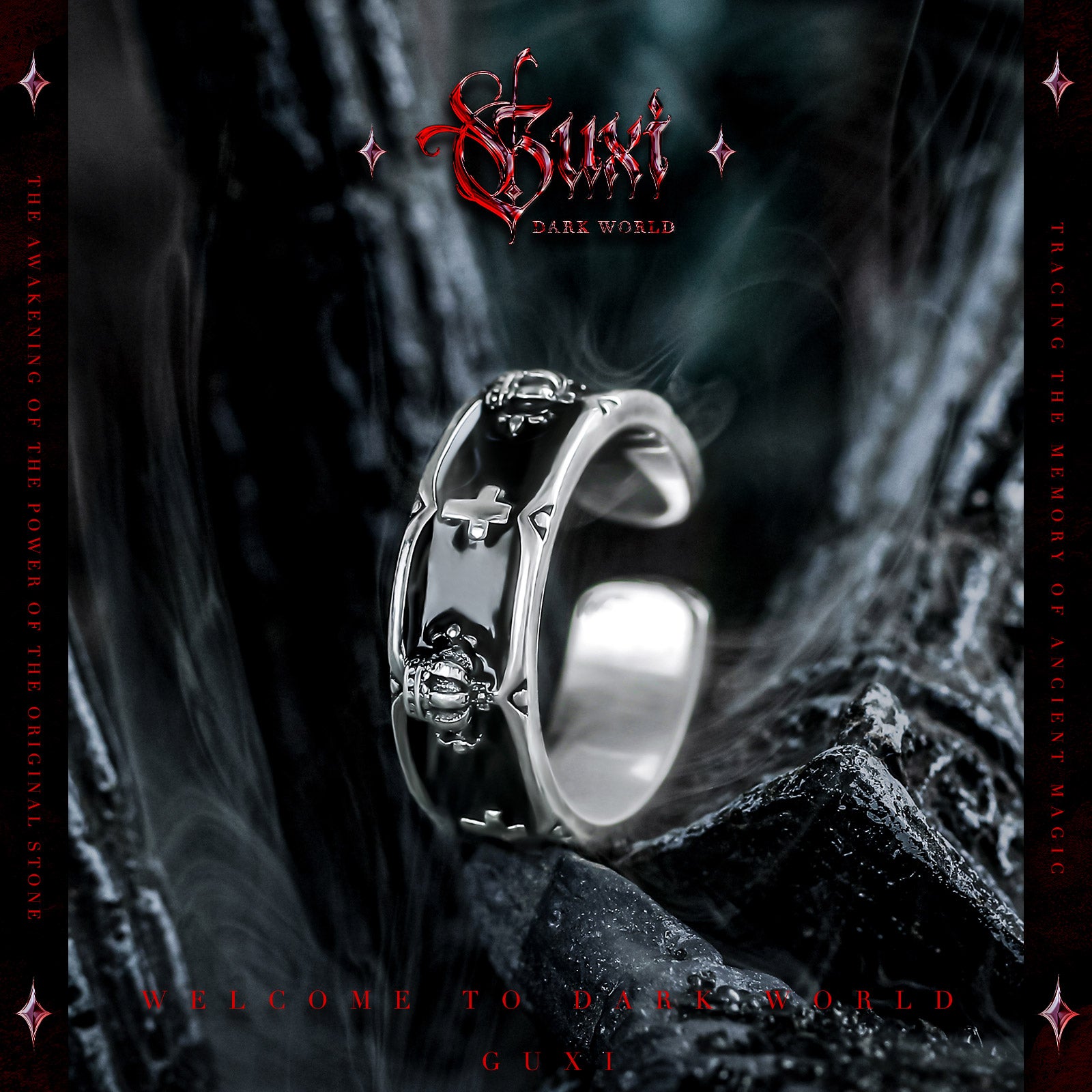 Shadow Diadem - Rings - silver - Shop