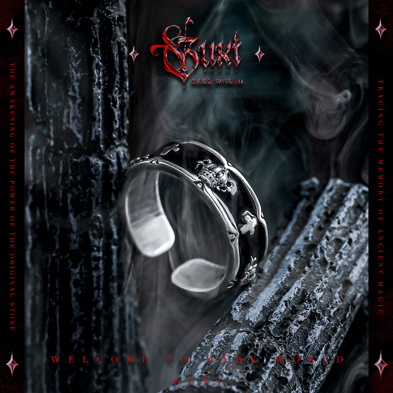 Shadow Diadem - Rings - silver - Shop