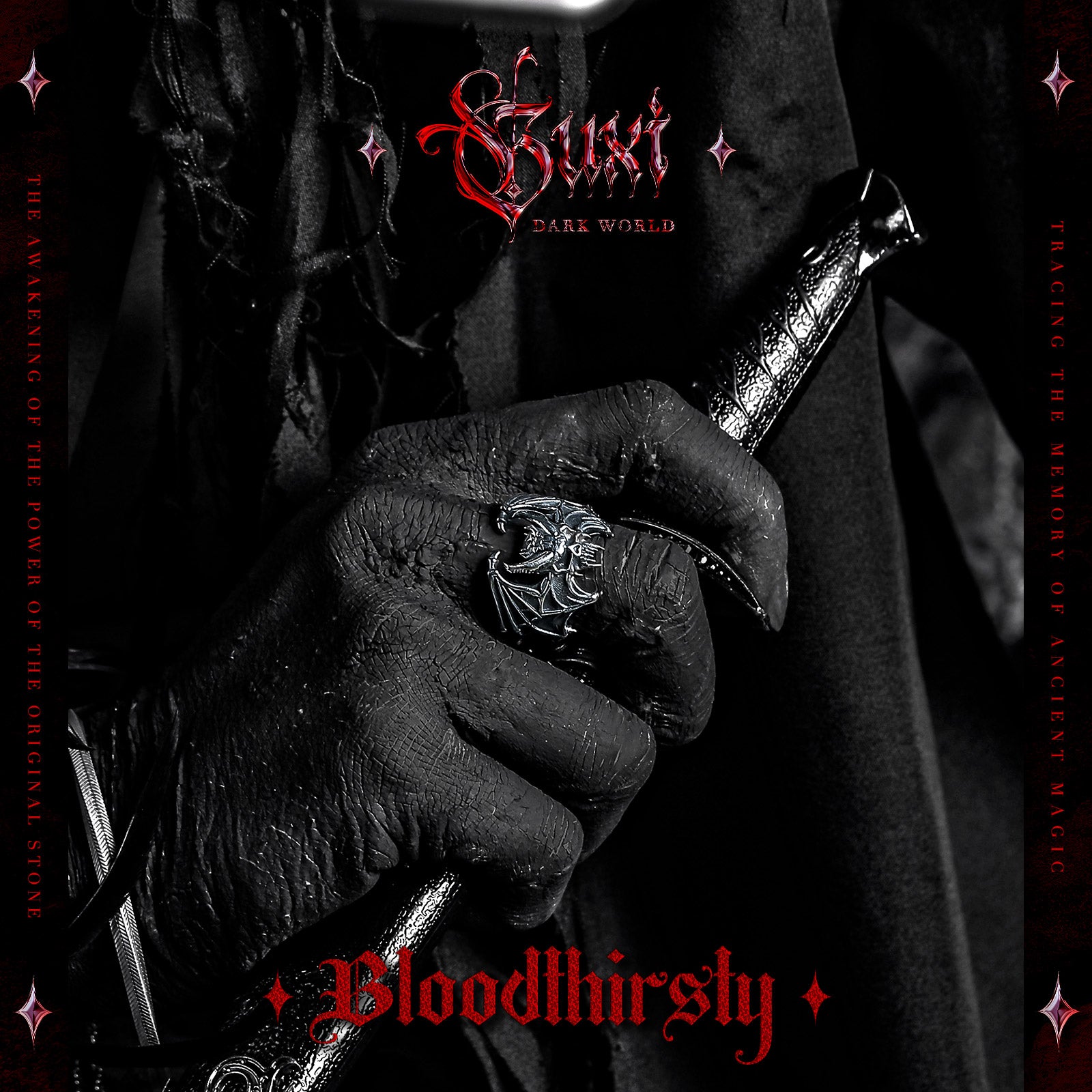 Bloodthirsty - Rings - silver - Shop