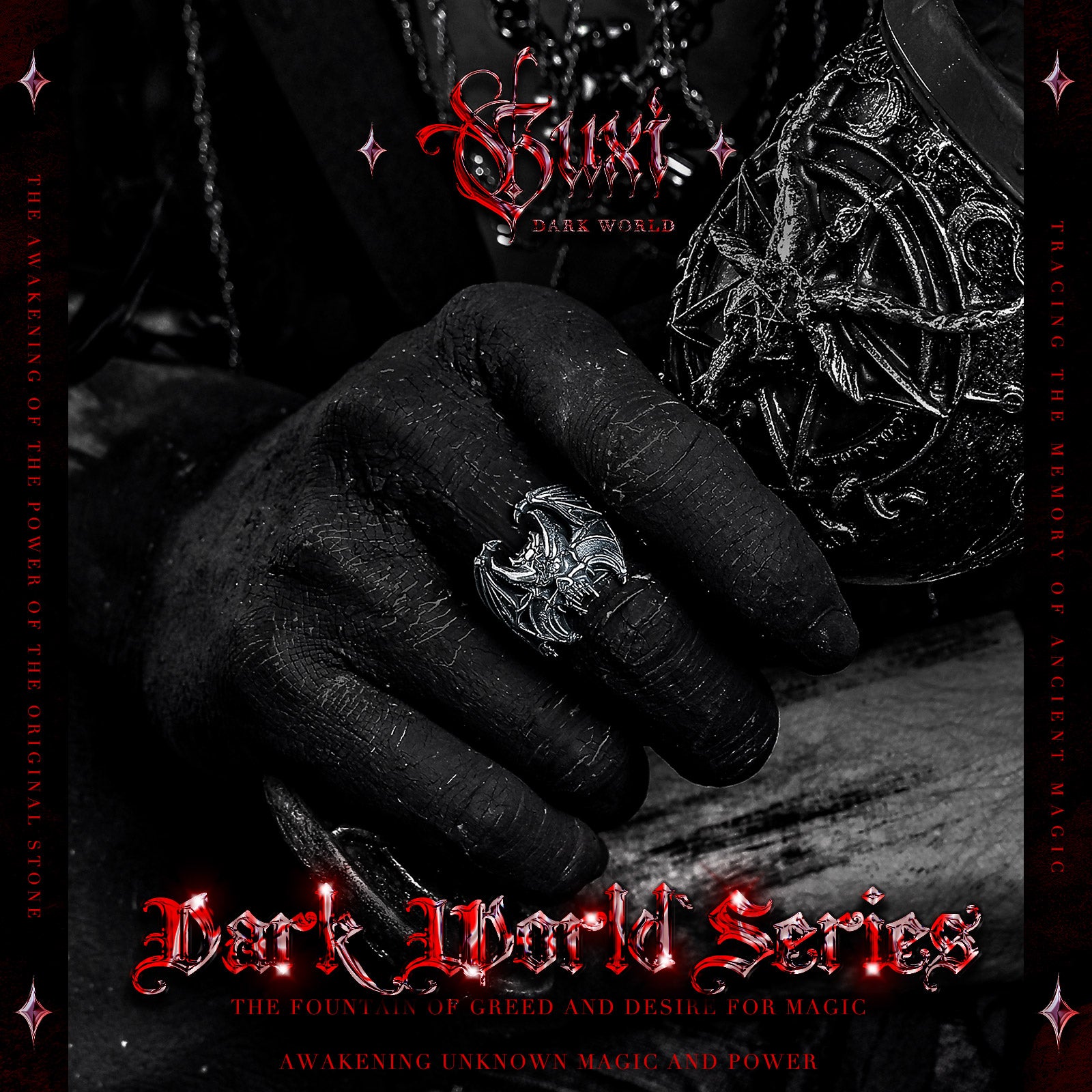 Bloodthirsty - Rings - silver - Shop