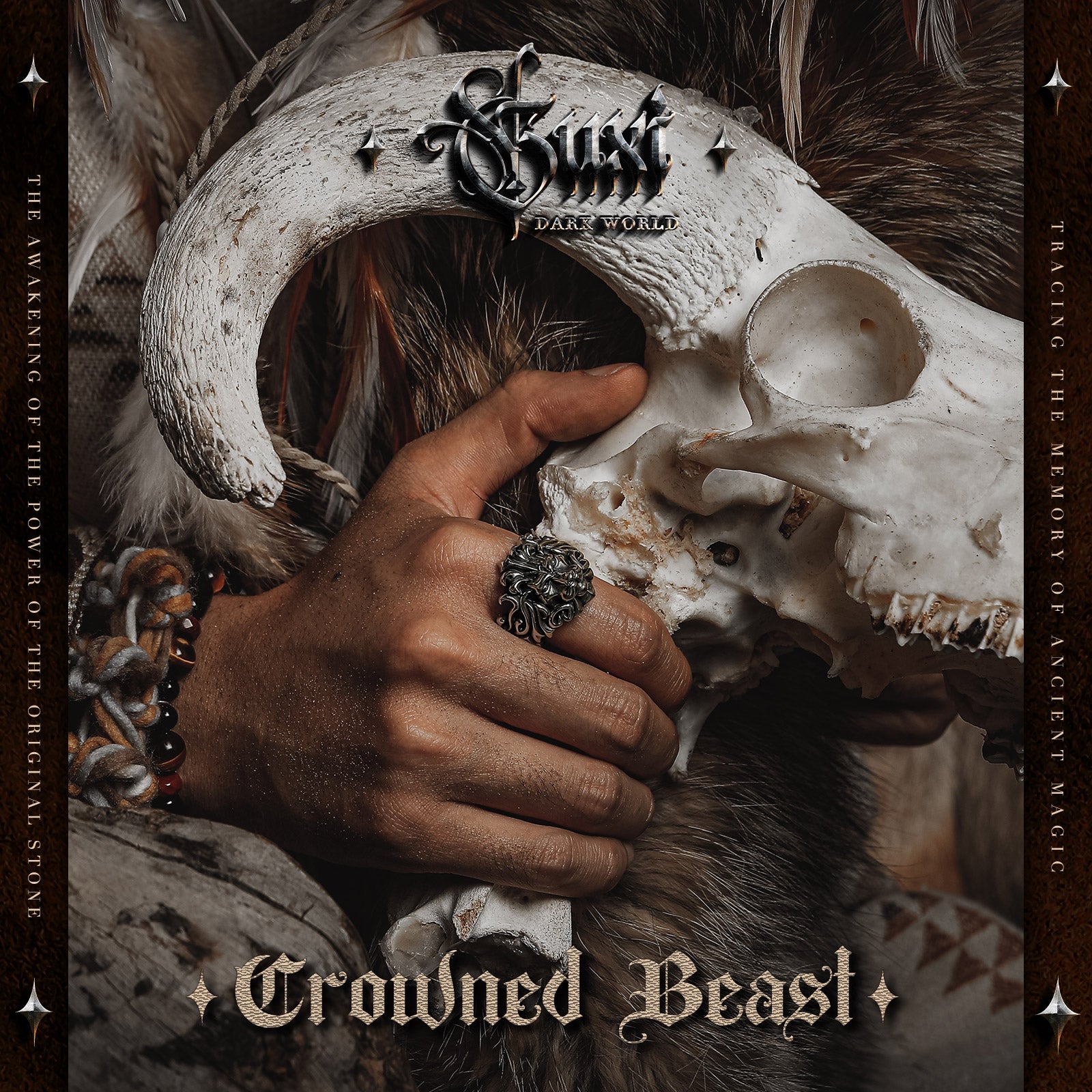 Crowned Beast - Rings - silver - Shop