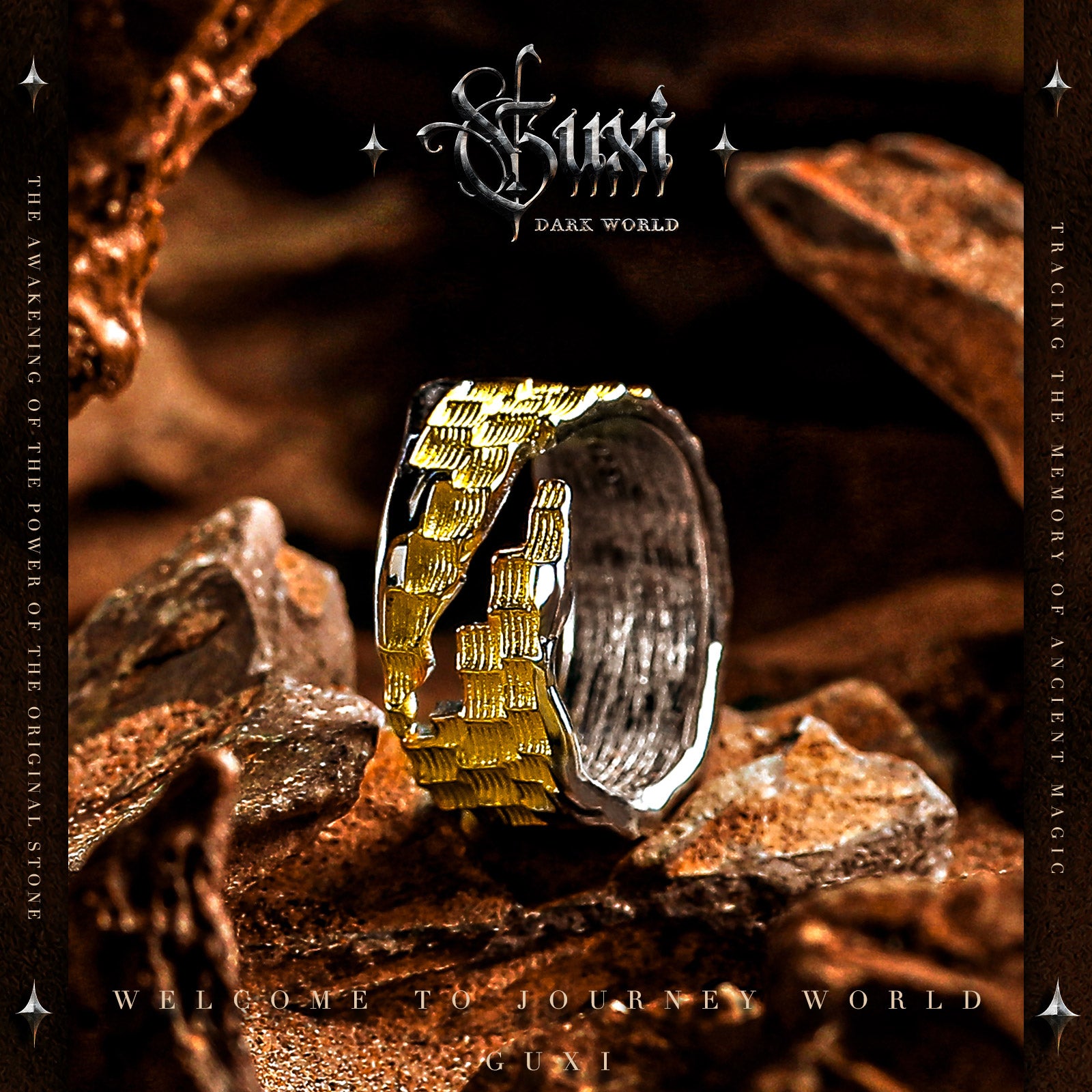 Aureate Blaze - Rings - silver - Shop