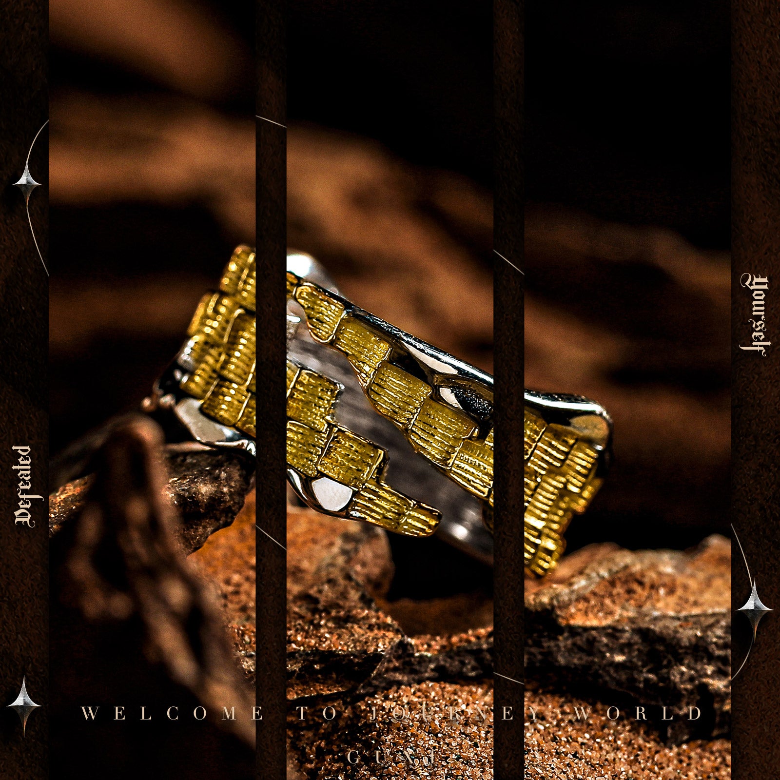 Aureate Blaze - Rings - silver - Shop
