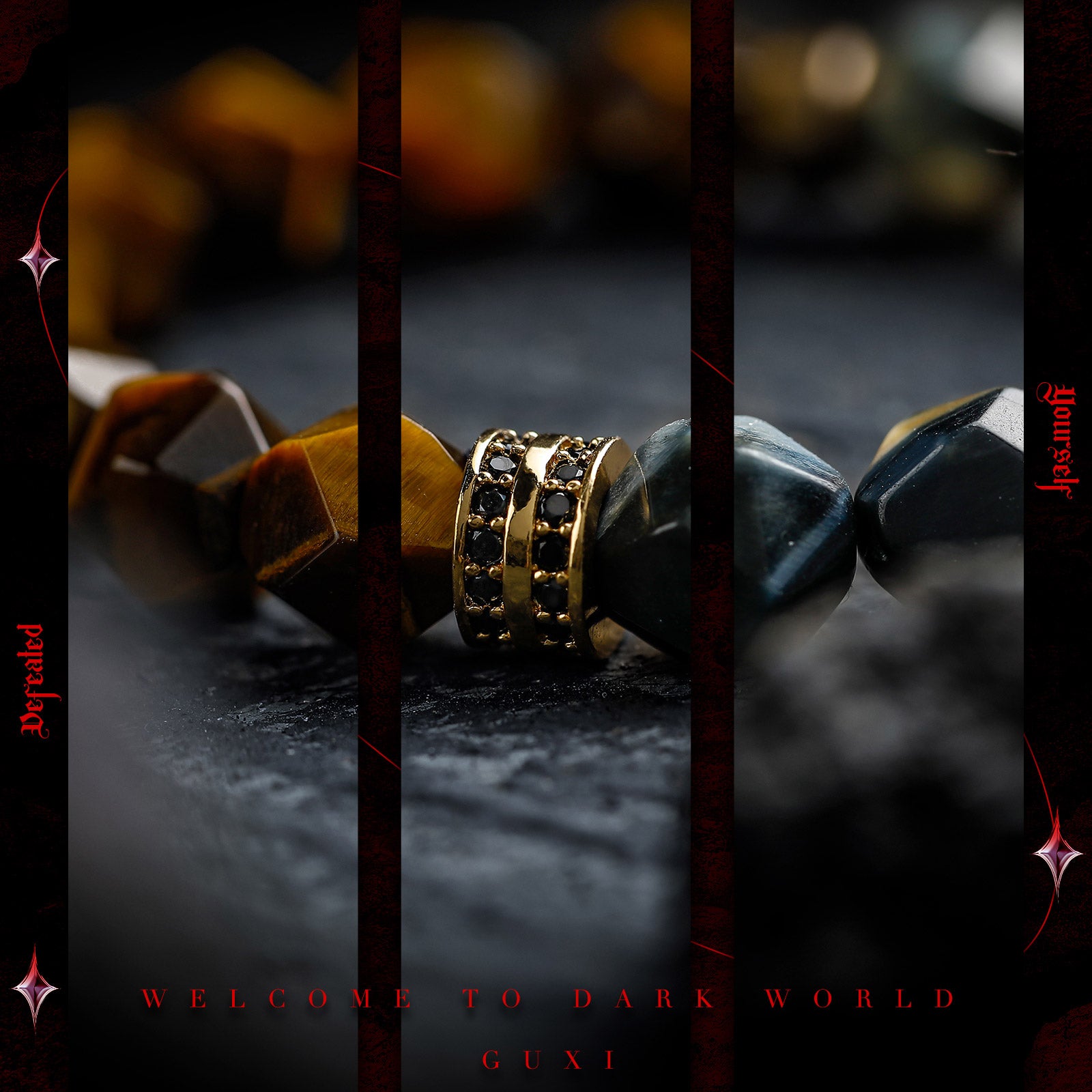 "Dragon Shadow"Tiger Eye Bracelet