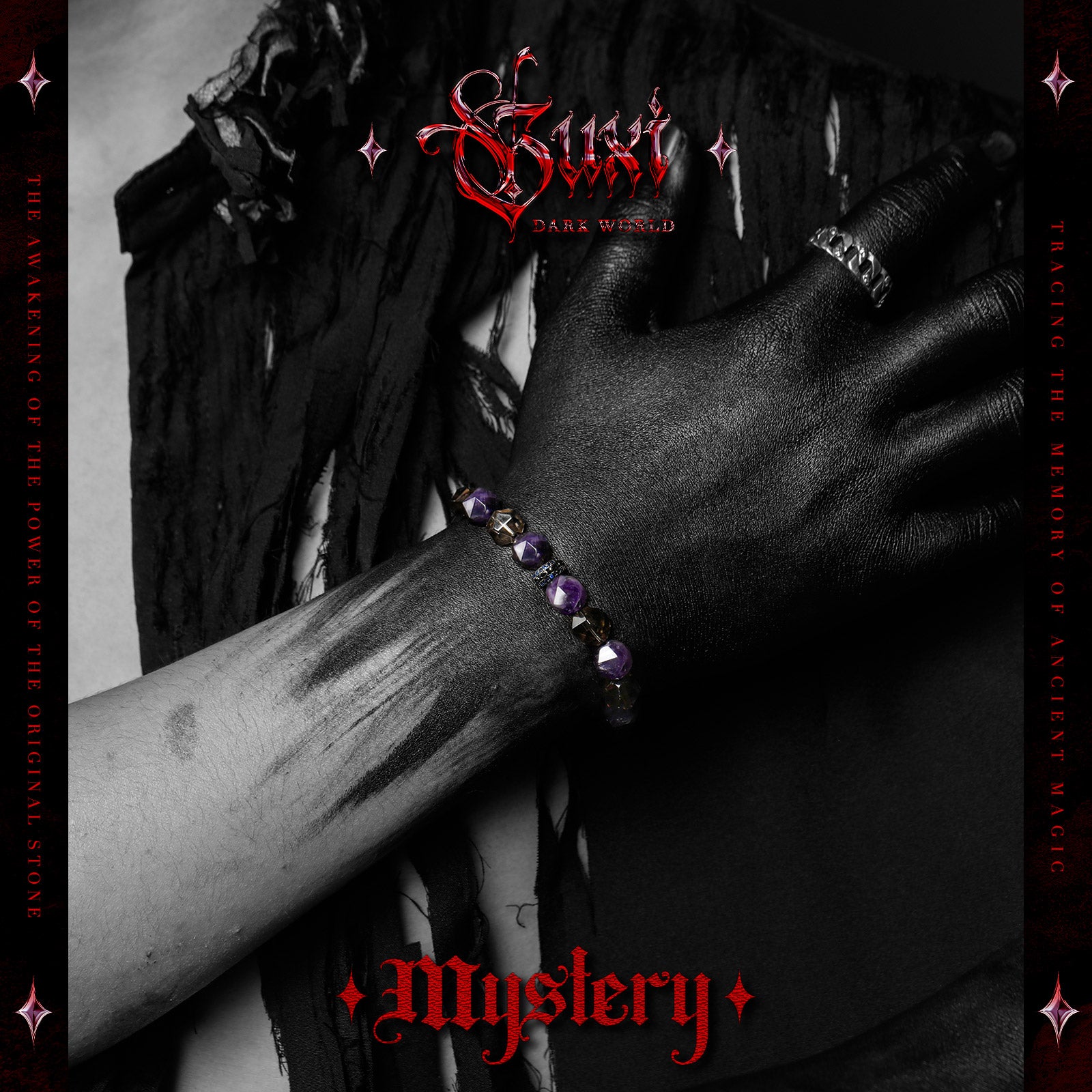 "Mystery"smoky quartz Bracelet