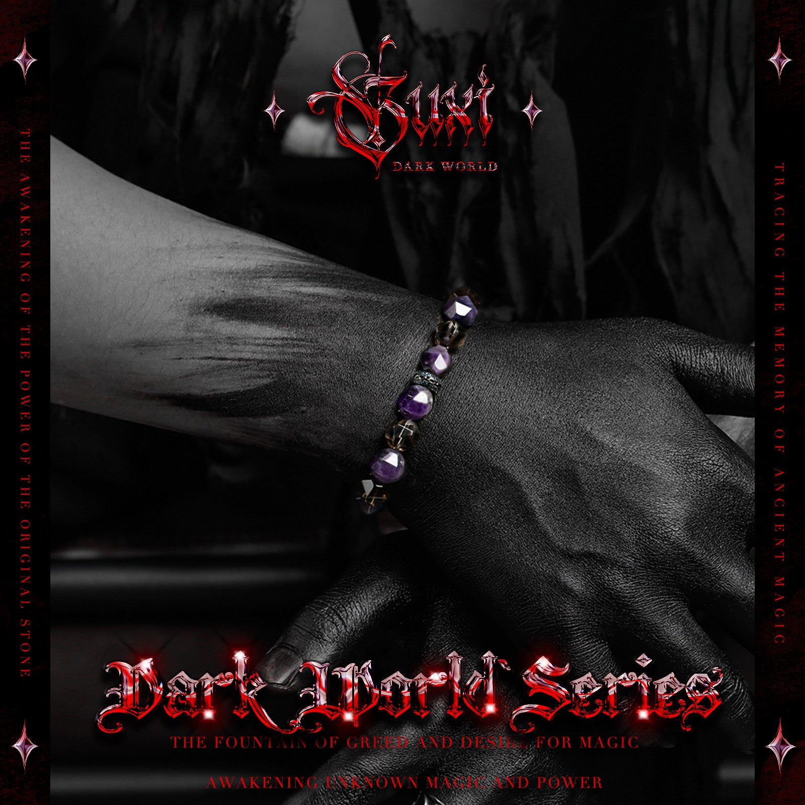 "Mystery"smoky quartz Bracelet