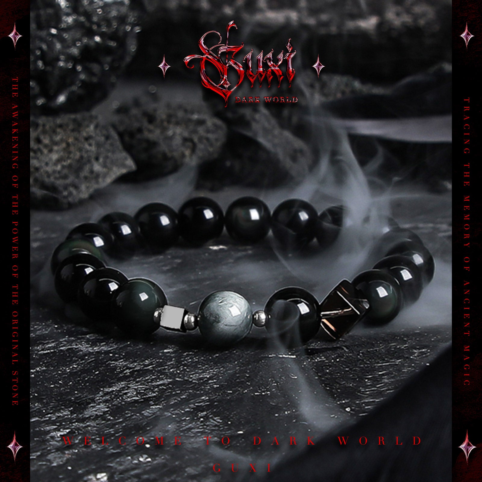 "Eternal Daylight"hawkeye stone Bracelet