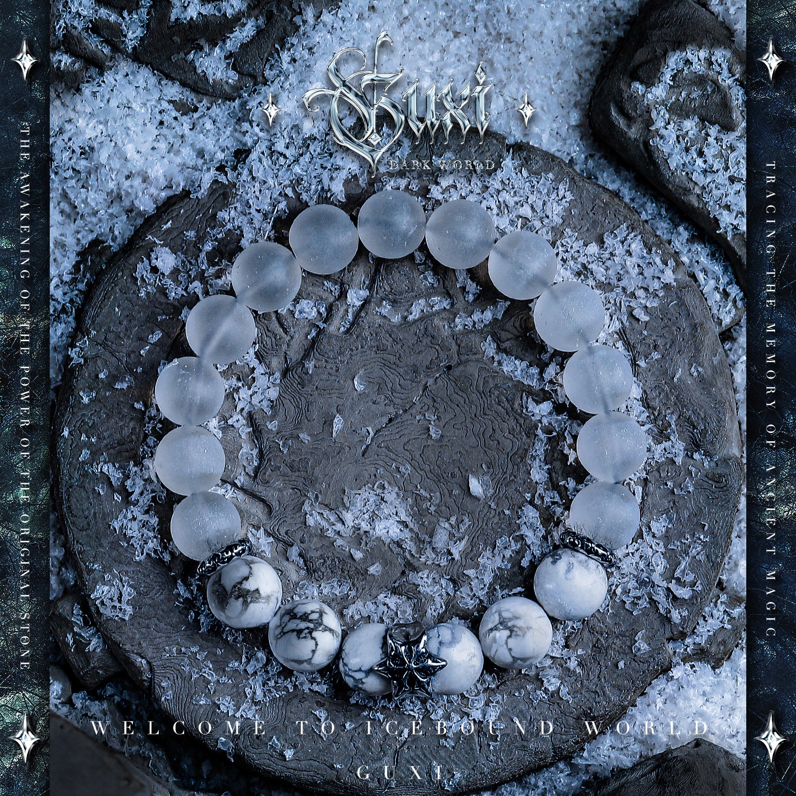 Frost Realm-Bracelet-Mineral-Shop