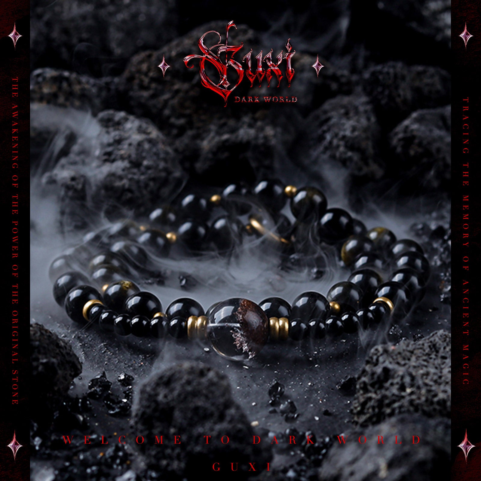 "Waning Moon"round Bracelet