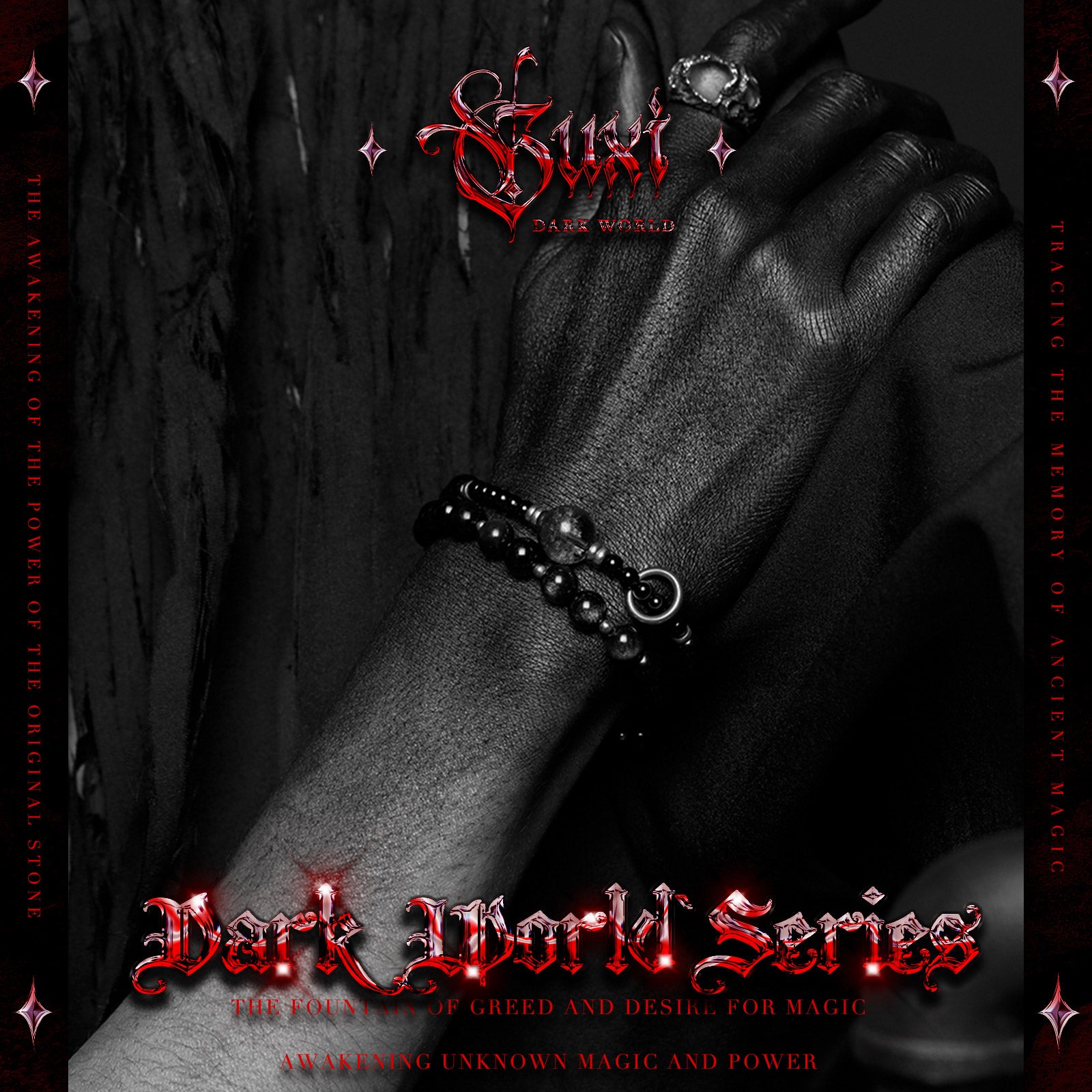 "Waning Moon"round Bracelet