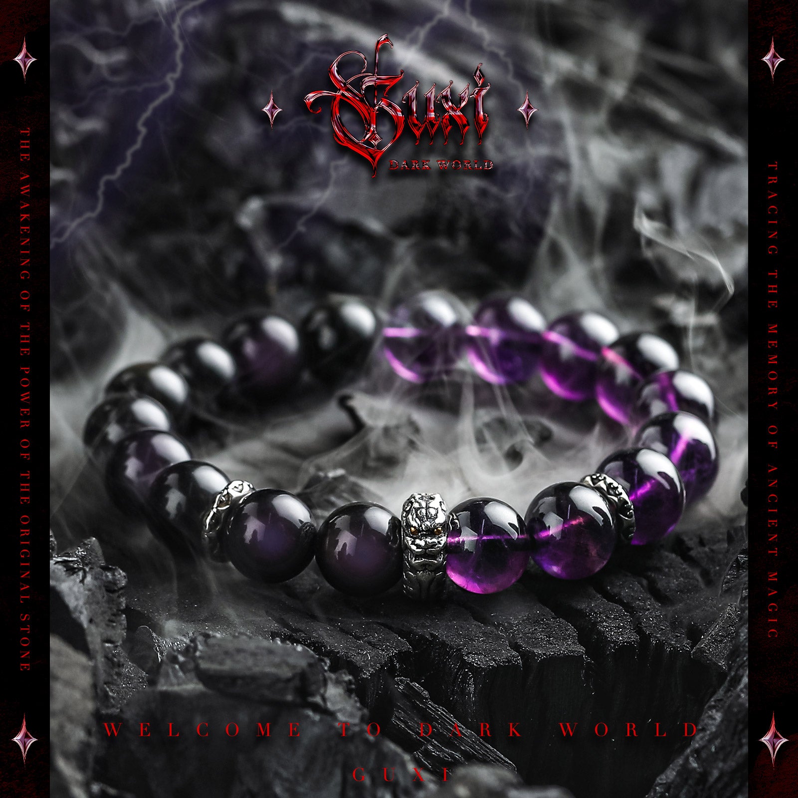 Thunder Dragon - Bracelets - crystal - Shop