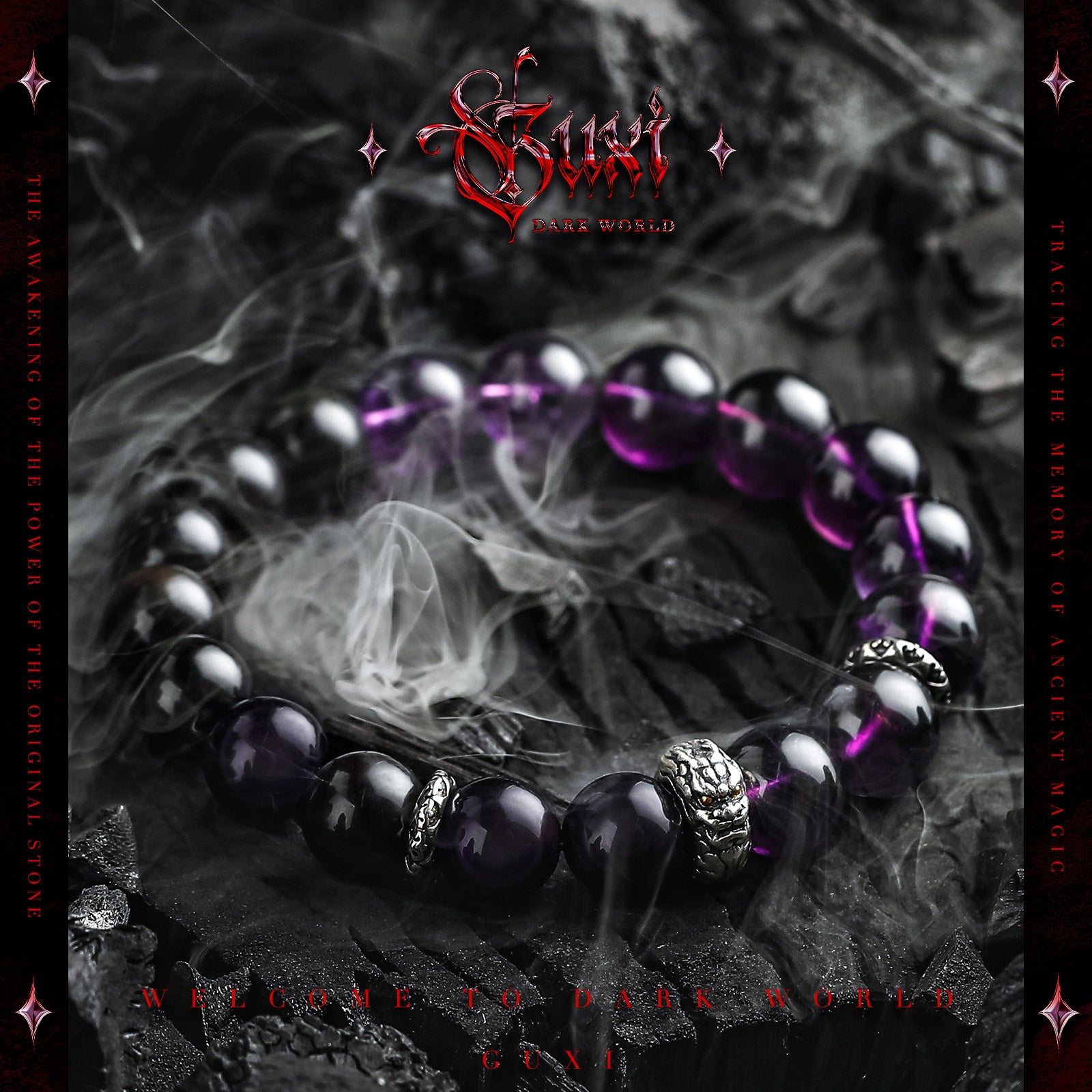 Thunder Dragon - Bracelets - crystal - Shop