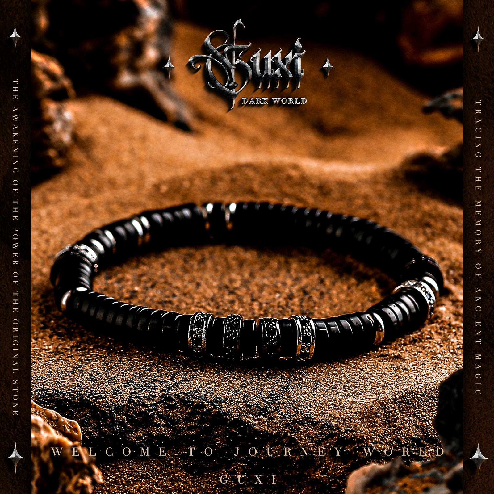 "Trajectory"silver Bracelet