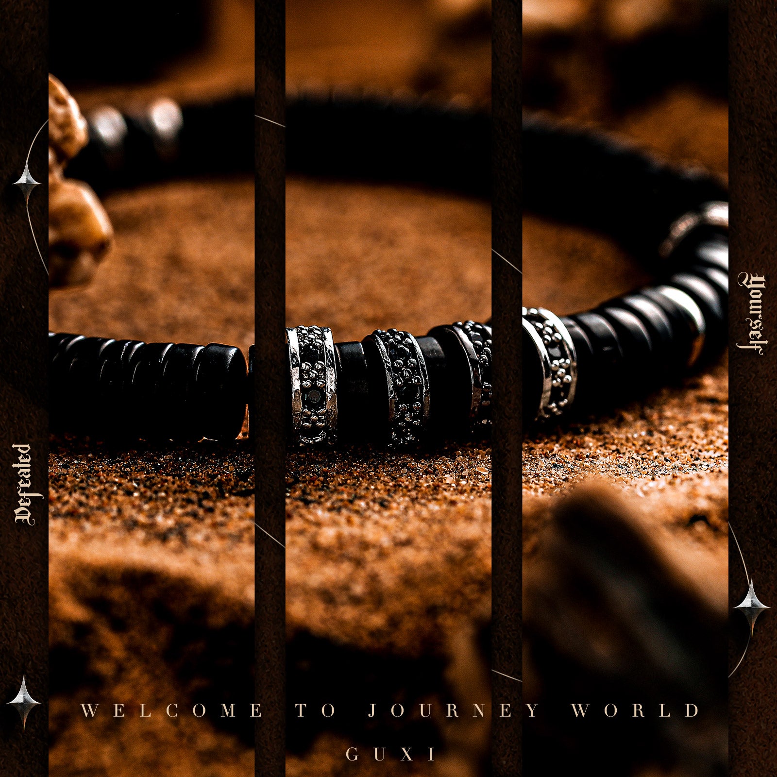 "Trajectory"silver Bracelet