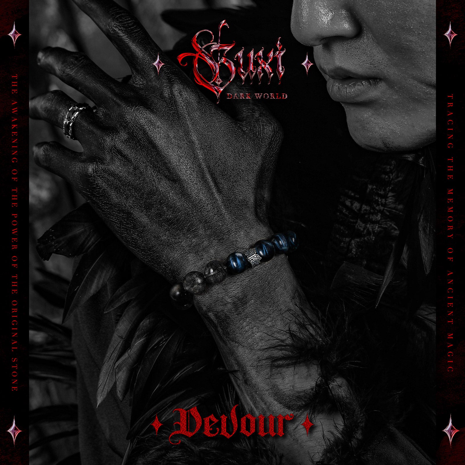 Devour - Bracelets - crystal - Shop