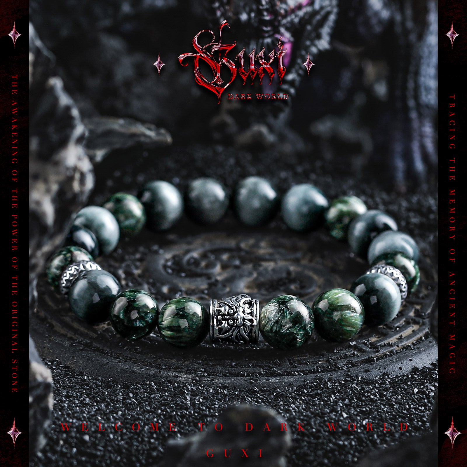 Imprisoned Dragon - Bracelets - mineral - Shop