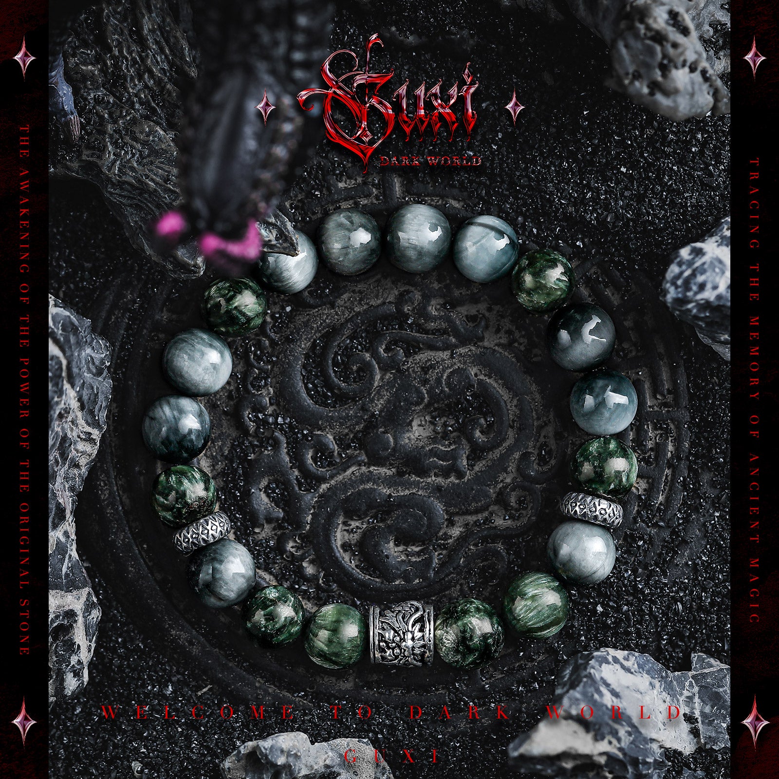 Imprisoned Dragon - Bracelets - mineral - Shop
