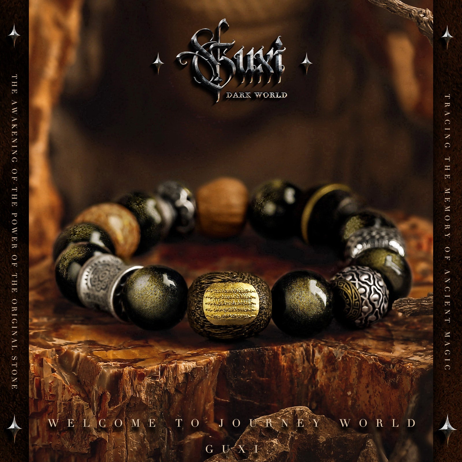 Gilded Reflection - Bracelets - mineral - Shop