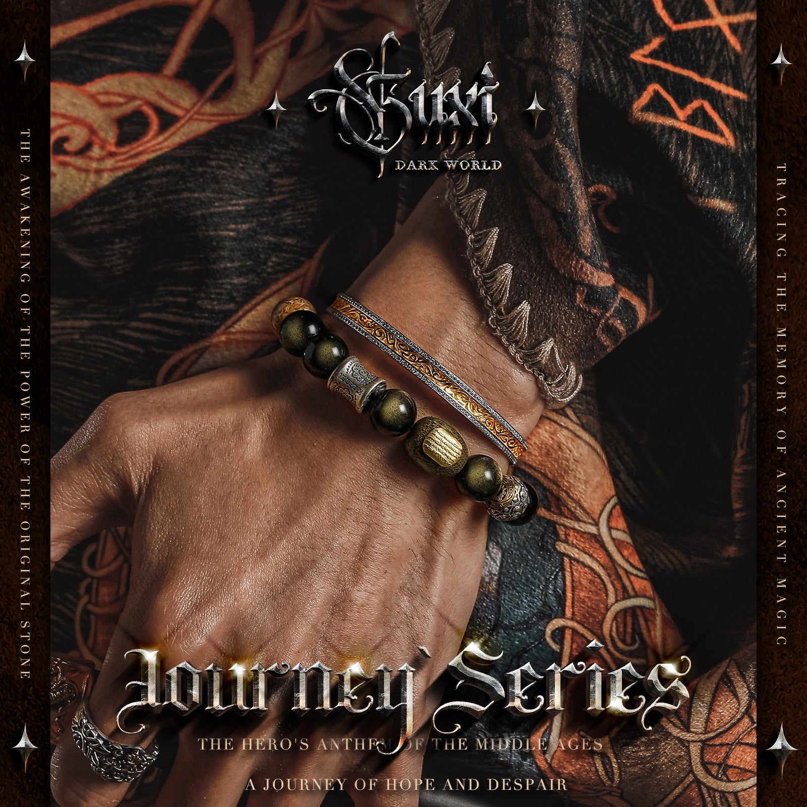 Gilded Reflection - Bracelets - mineral - Shop