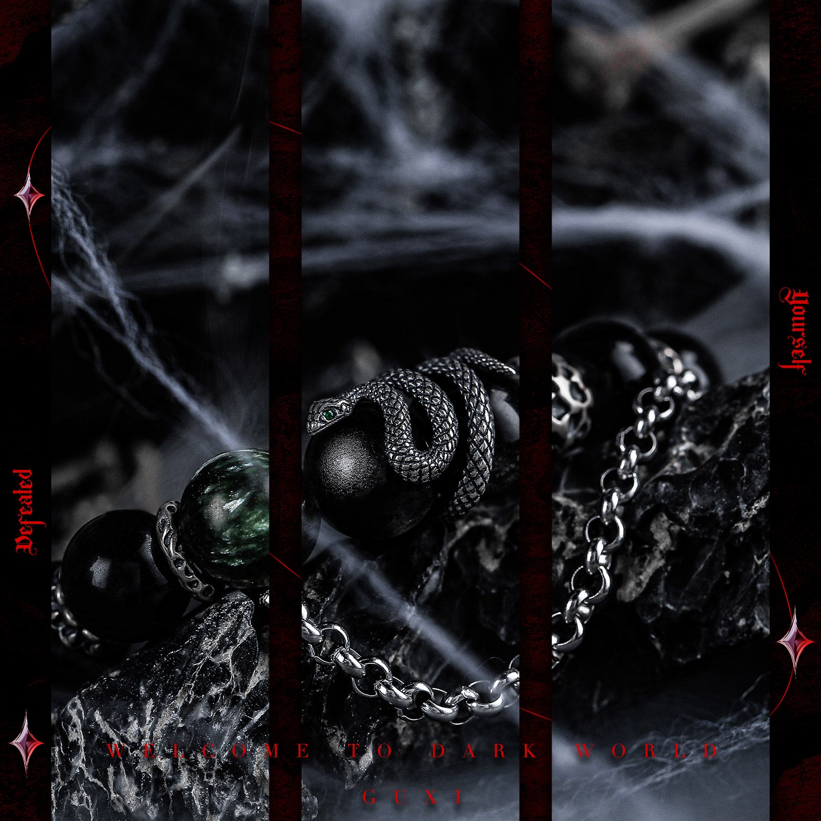 Silver Viper - Bracelets - mineral - Shop