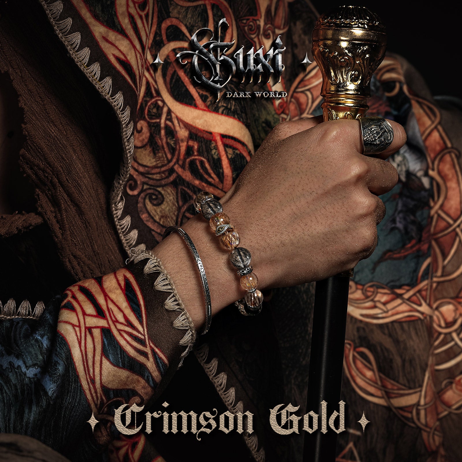 Crimson Gold - Bracelets - crystal - Shop