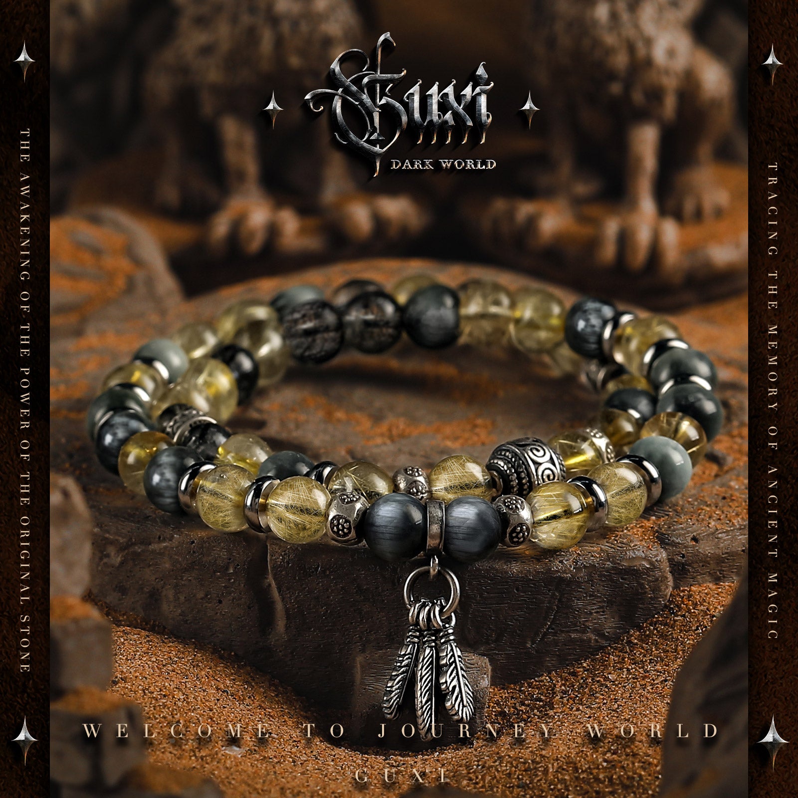 Eagle Feather - Bracelets - multilayered - Shop